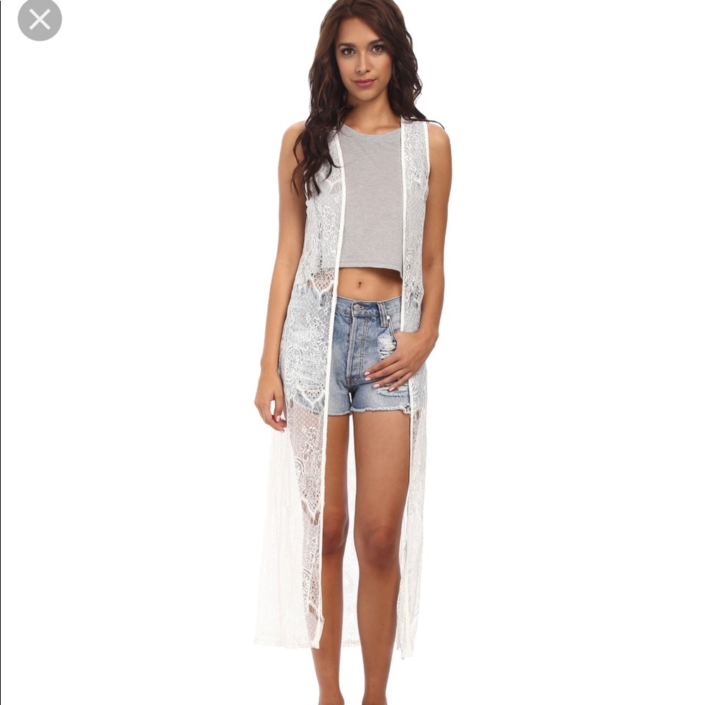 Minkpink Maxi Vest